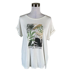 Unisex Soyaconcept - T-shirt, size 40 - White (1)