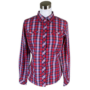 Unisex Schöffel - Collared shirt, size 38 - Red (1)