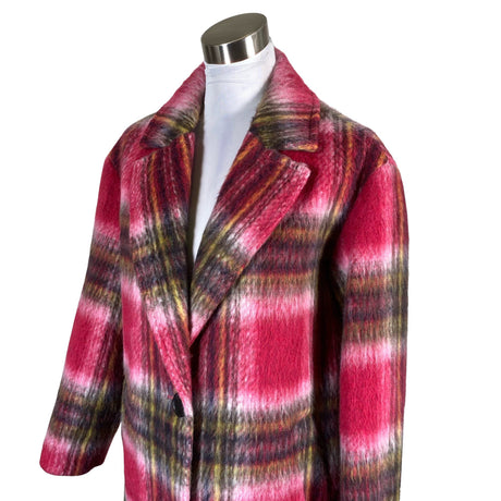 Unisex Marks&Spencer - Wool coat, size 38 - Pink (2)