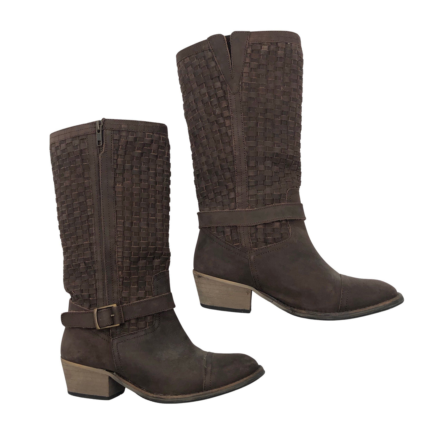 Unisex Cream - Boots, size 37 - Brown (1)