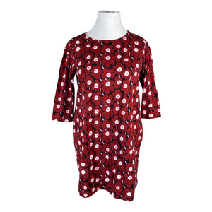 Unisex Marimekko - Tricot dress, size 42 - Wine red (1)