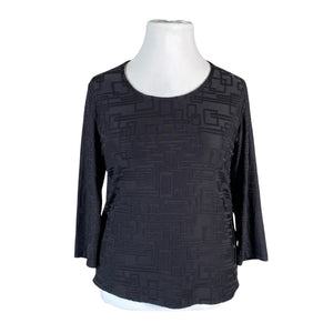 Unisex Global - Tricot shirt, size 42 - Black (1)