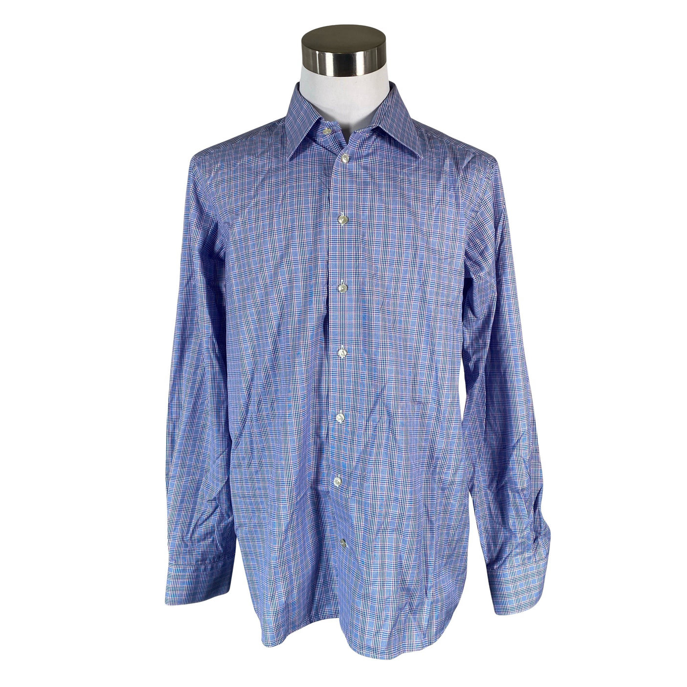 Unisex Eton - Collared shirt, size XXL - Blue (1)