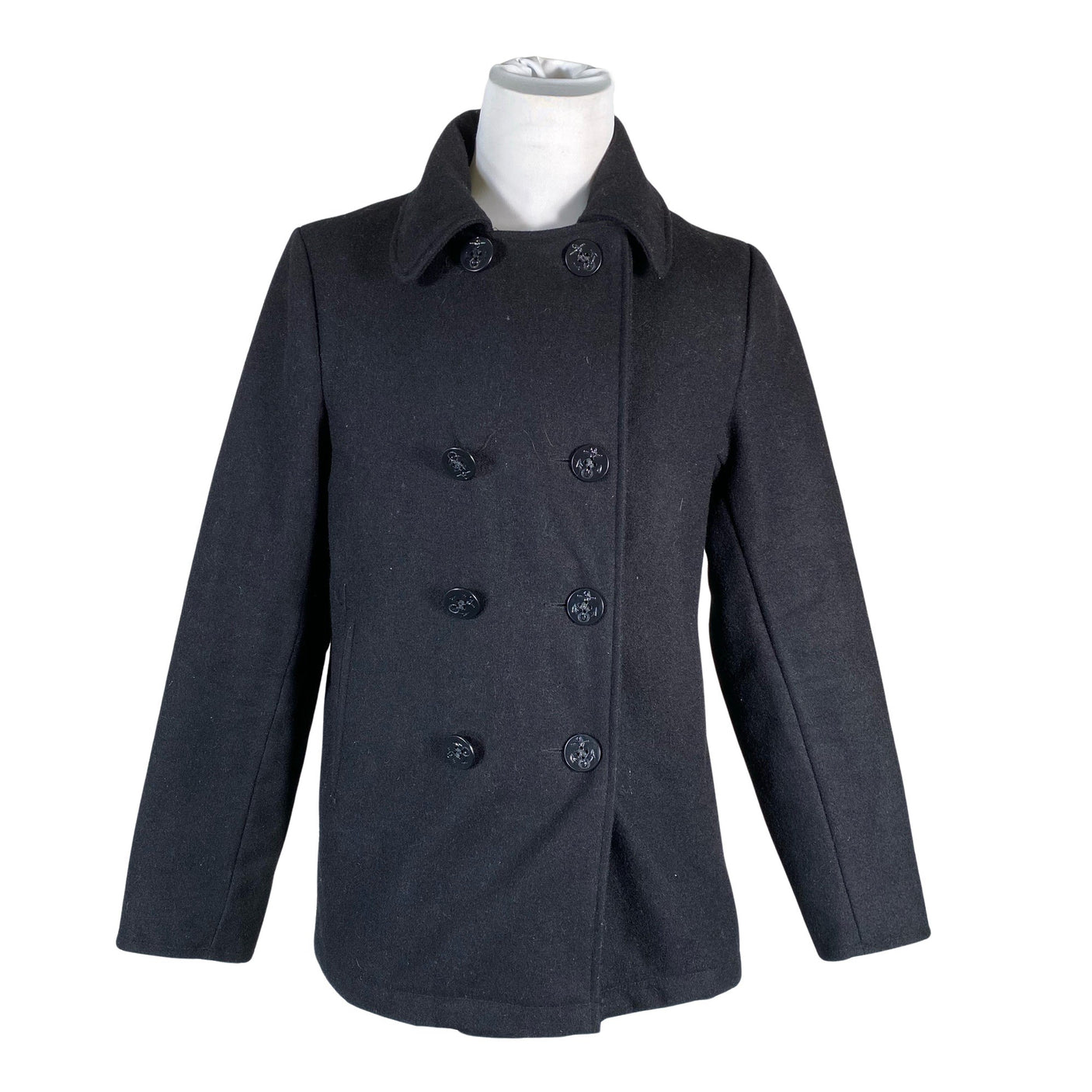 Unisex Brandit - Wool coat, size M - Black (1)
