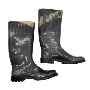 Unisex Burberry - Wellingtons, size 37 - Gray (1)