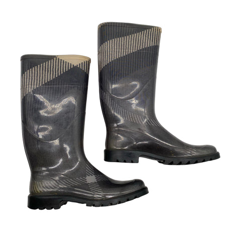 Unisex Burberry - Wellingtons, size 37 - Gray ()