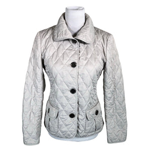 Unisex Burberry Brit - Quilted jacket, size 36 - Gray (1)