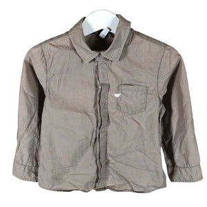 Unisex Armani Baby - Collared shirt, size 86 - 92 - Beige (1)