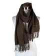 Unisex Les Copains - Scarf, size Maxi - Brown ()