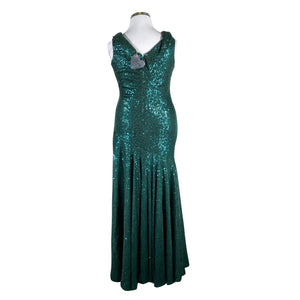 Unisex Goddiva London - Evening dress, size 42 - Green (3)