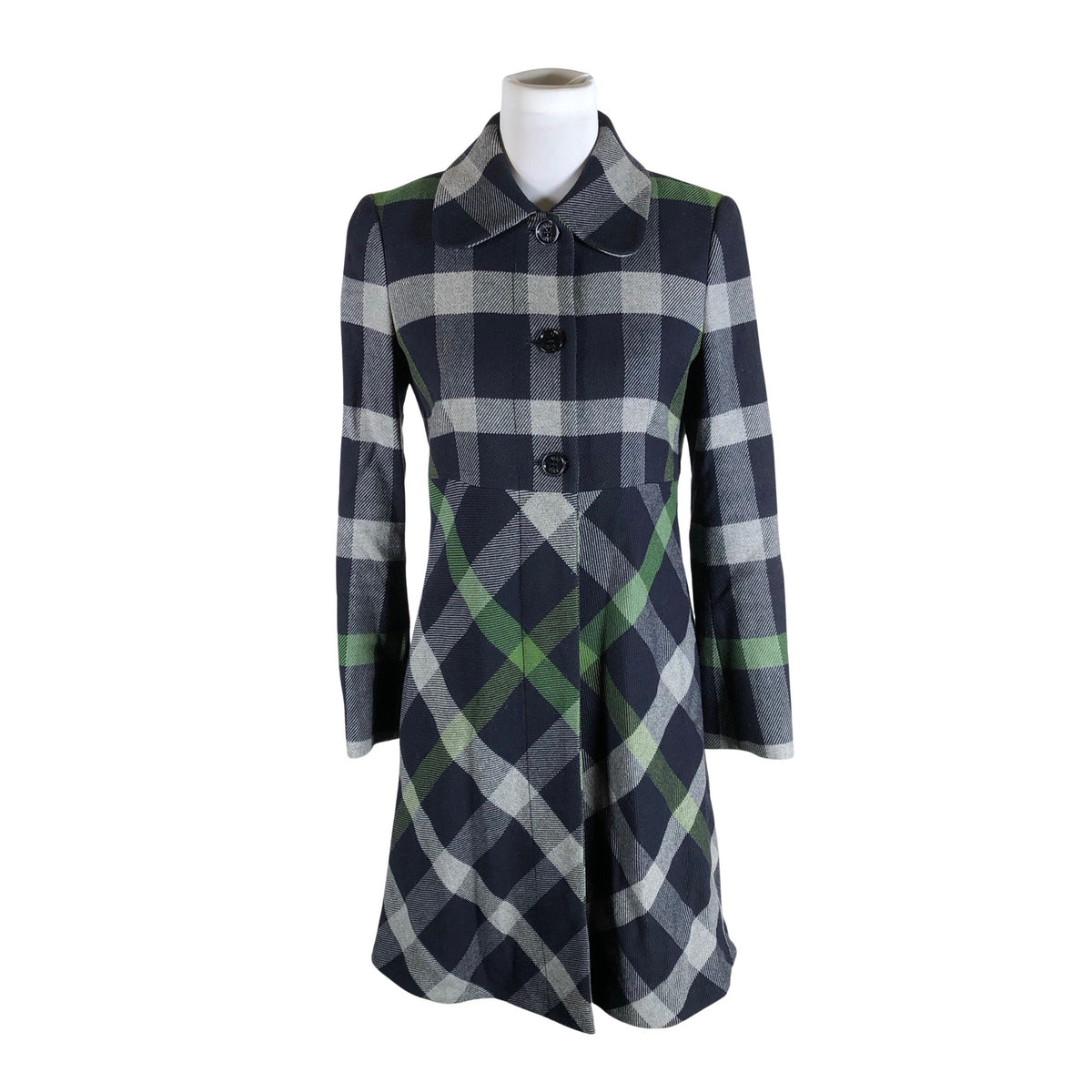 Unisex Daks London - Wool coat, size 34 - Blue (1)