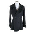 Unisex Daks London - Wool coat, size 34 - Black ()