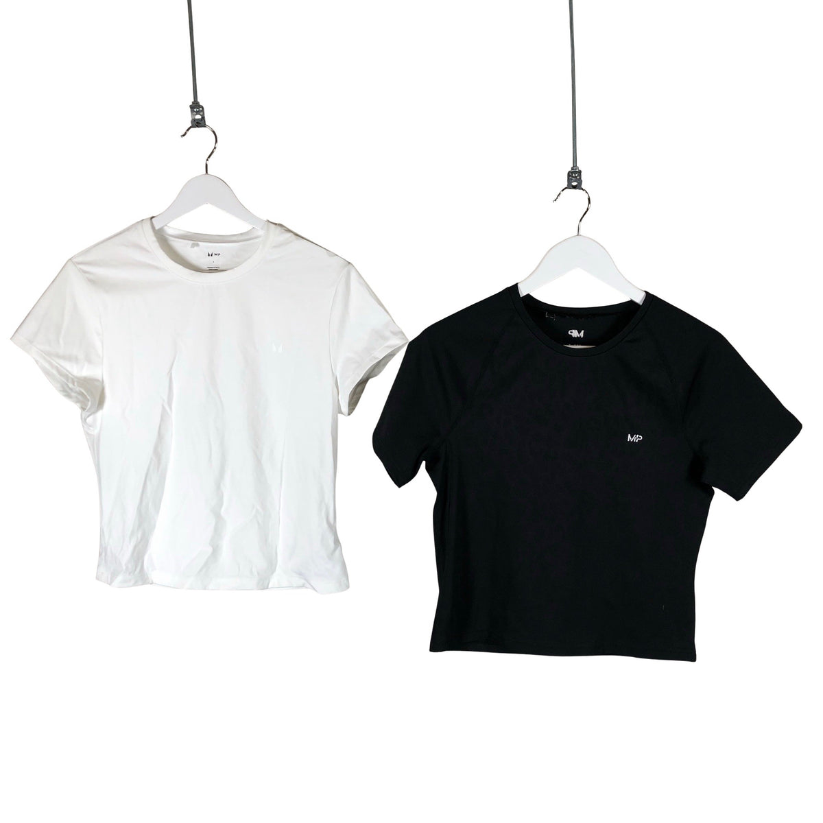 Unisex MP - Sports shirt, short sleeve, size 40 - White (1)