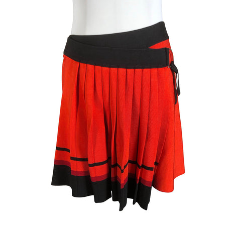 Unisex Karen Millen - Tricot skirt, size W38 - Red ()