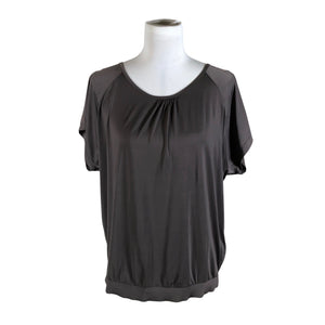 Unisex Selected - T-shirt, size 38 - Brown (1)