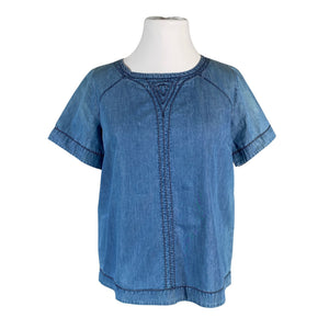 Unisex Jackpot - Short-sleeved blouse, size 42 - Blue (1)