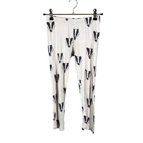Unisex Mini Rodini - Leggings, size 116 - 122 - White ()