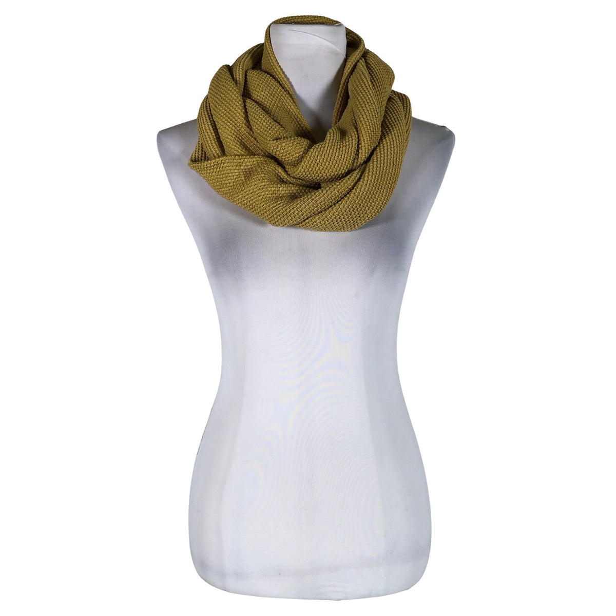 Unisex Kaino - Circle scarf, size Midi - Orange (1)
