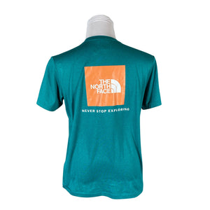 Unisex The North Face - Sports shirt, short sleeve, size M - Green (2)