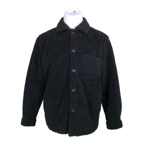 Unisex Uniqlo - Faux fur coat, size S - Black (1)
