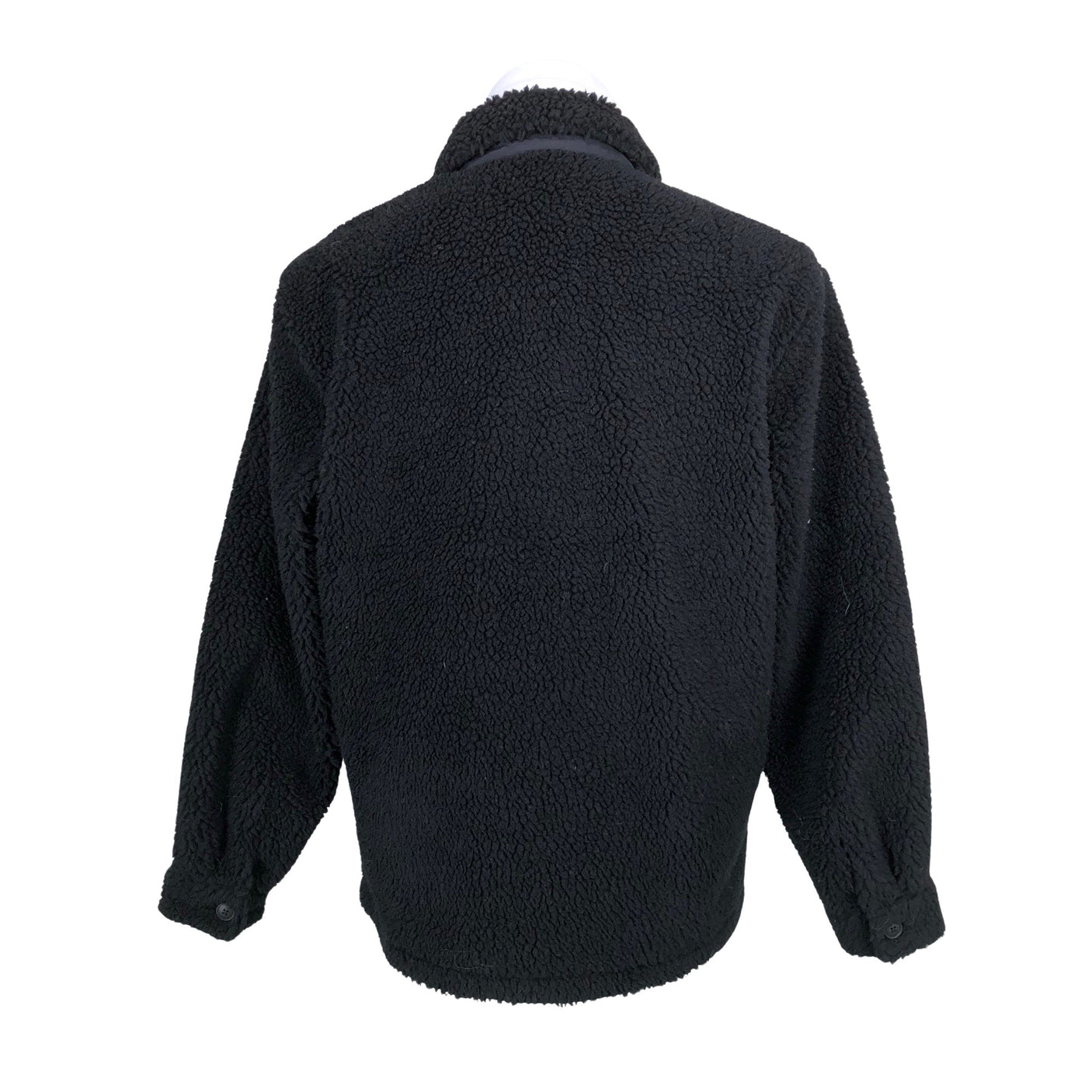 Unisex Uniqlo - Faux fur coat, size S - Black (2)