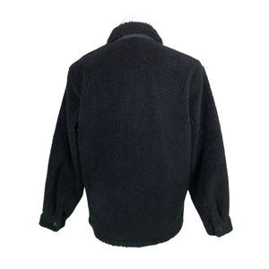 Unisex Uniqlo - Faux fur coat, size S - Black (2)