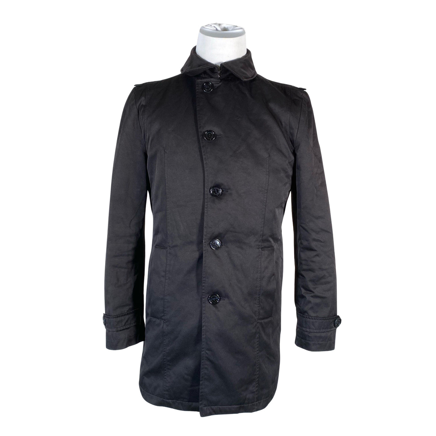 Unisex Selected - Trench coat, size M - Black (1)