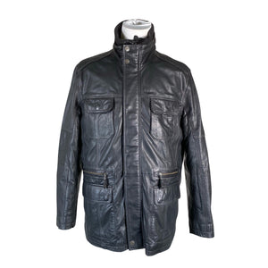 Unisex Brandt - Leather jacket, size L - Black (1)