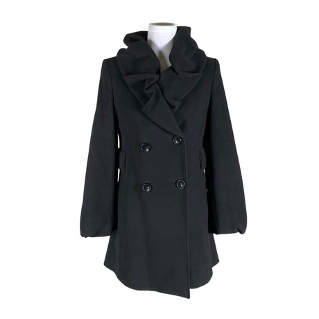 Unisex Zeropoint - Wool coat, size 36 - Black ()