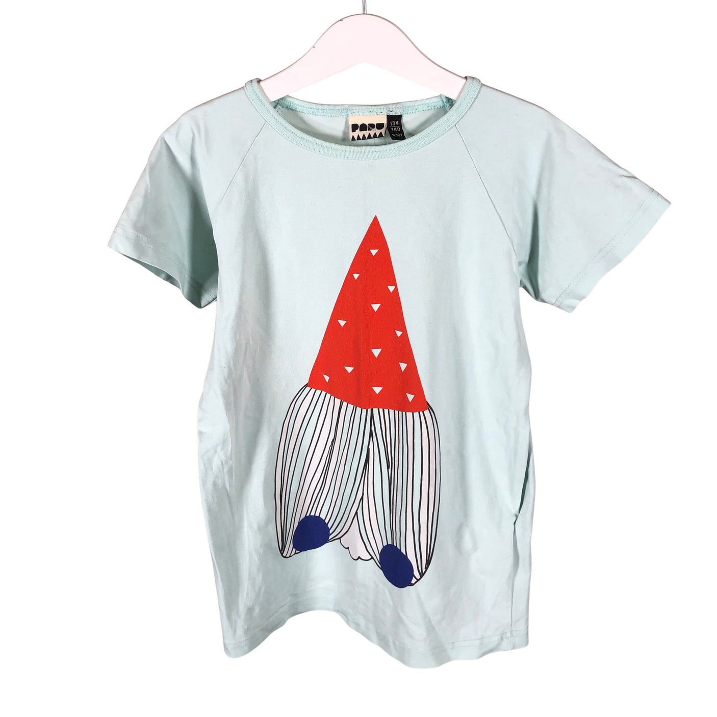Unisex Papu - T-shirt, size 134 - 140 - Light blue (1)