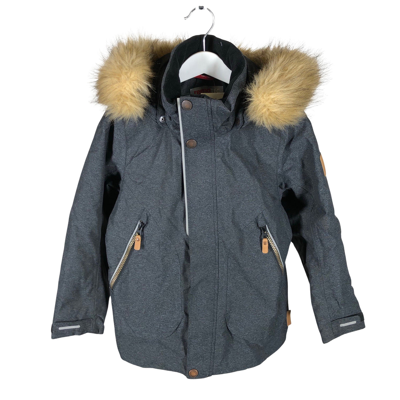 Unisex Reimatec - Winter jacket, size 116 - 122 - Gray (1)