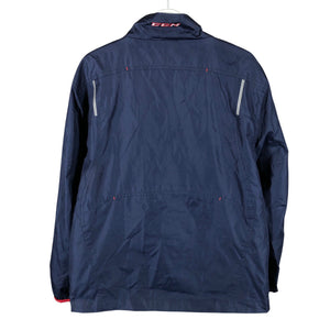 Unisex CCM - Sports jacket, size 134 - 140 - Blue (2)