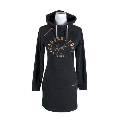 Unisex Icepeak - Sweatshirt dress, size 36 - Black ()