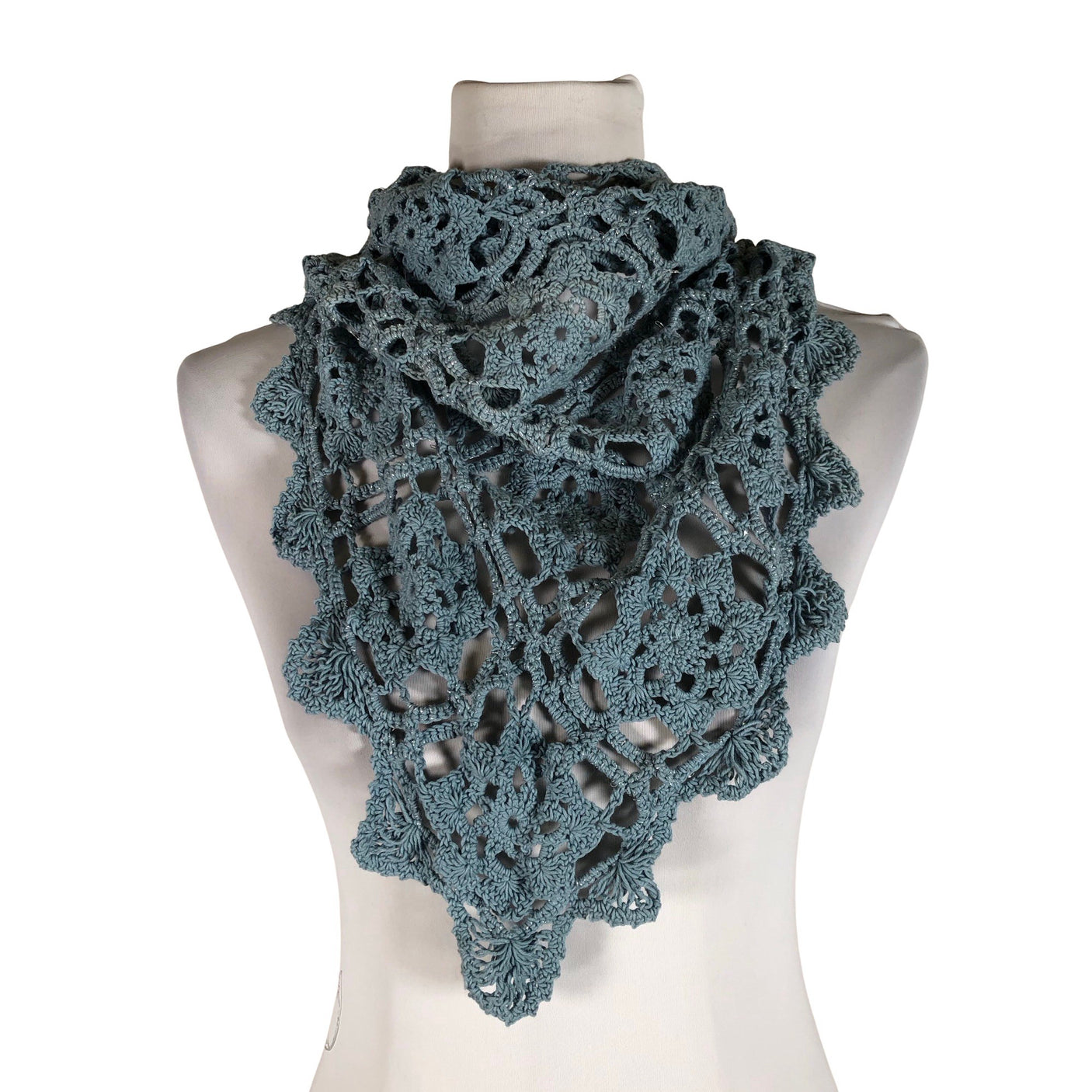 Unisex Tuhkimo - Scarf, size Maxi - Light blue (1)