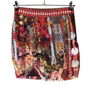 Unisex Desigual - Fabric skirt, size 38 - Red (1)