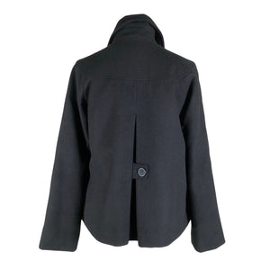 Unisex Lindex - Wool coat, size 36 - Black (2)