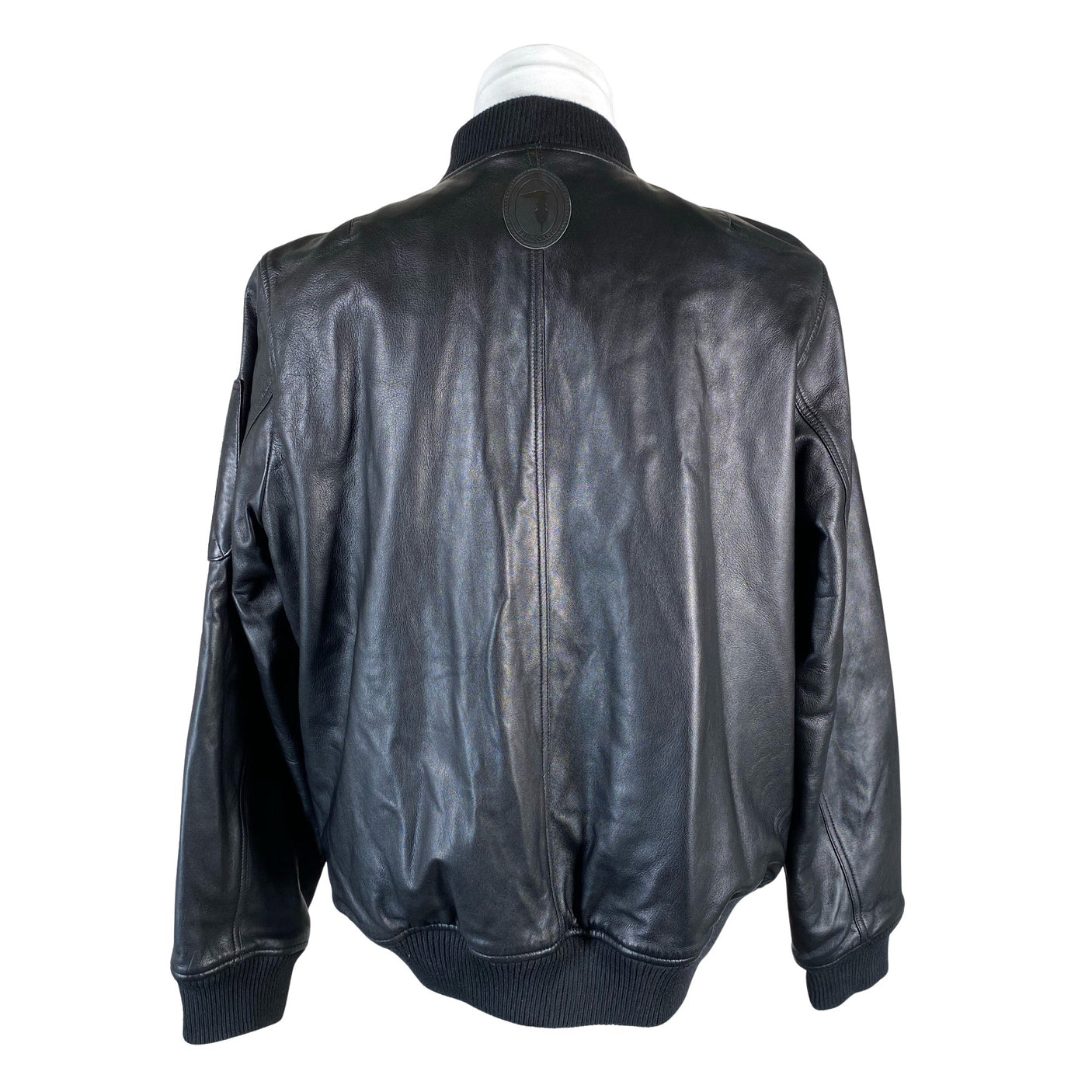 Unisex Trussardi - Leather jacket, size XXXL - Black (2)