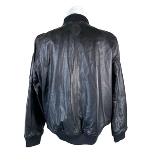 Unisex Trussardi - Leather jacket, size XXXL - Black (2)