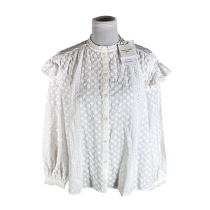 Unisex &Other Stories - Blouse, size 36 - White (1)