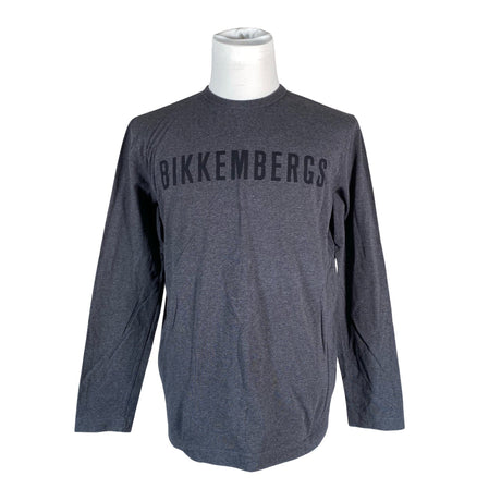 Unisex Bikkembergs - Tricot shirt, size XXL - Gray ()