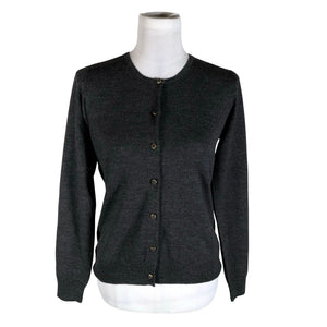 Unisex Global - Cardigan, size 38 - Gray (1)