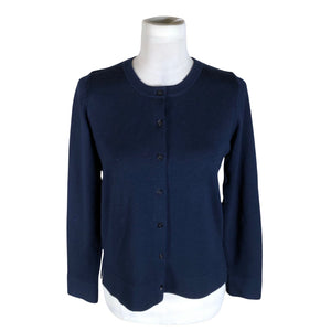 Unisex Essentials by Stockmann - Cardigan, size 36 - Blue (1)