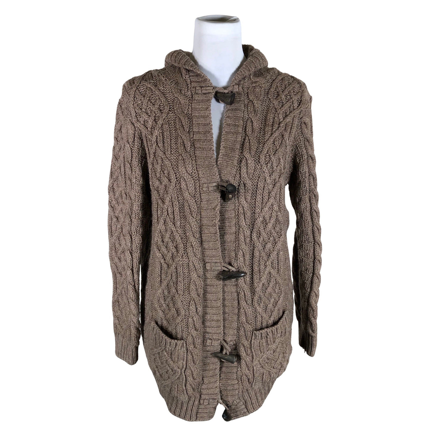 Unisex Highland Home Industries - Cardigan, size 36 - Brown (1)