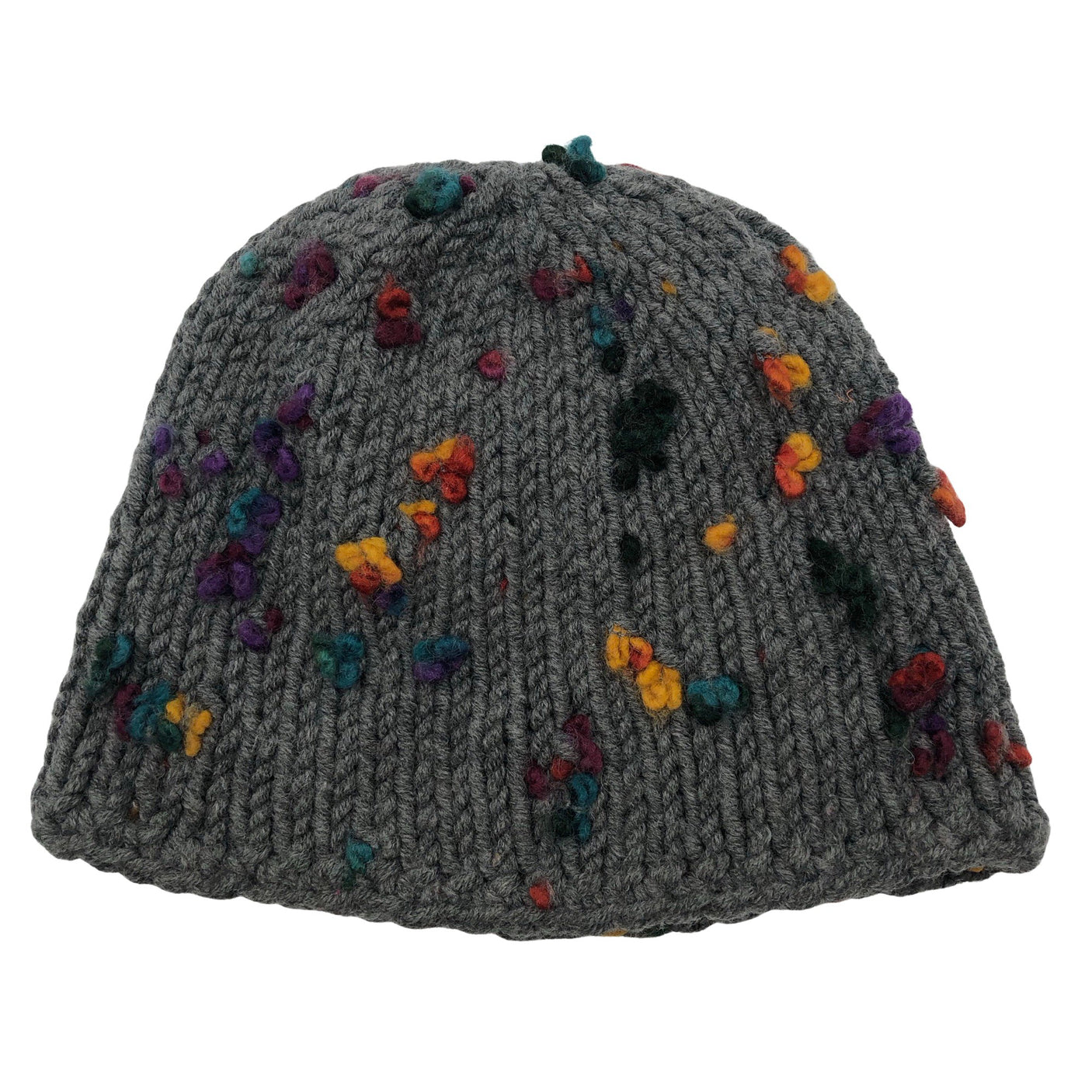 Unisex Handmade - Winter beanie, size 56 - 58 cm - Gray (1)