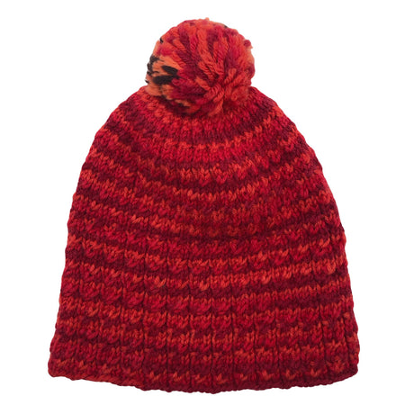 Unisex Handmade - Winter beanie, size 52 - 54 cm - Red ()