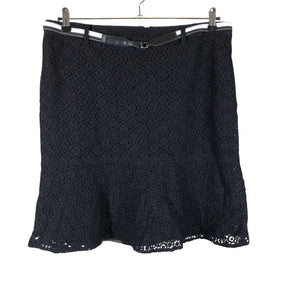 Unisex Gerry Weber - Fabric skirt, size 44 - Black (1)