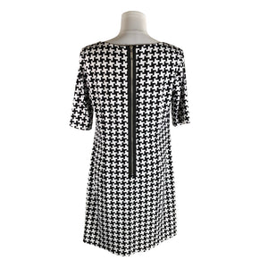 Unisex Joseph Ribkoff - Schiffon dress, size 40 - White (2)