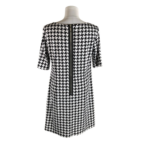 Unisex Joseph Ribkoff - Schiffon dress, size 40 - White (2)