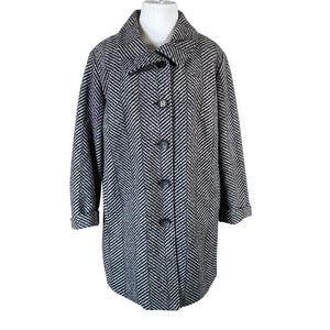 Unisex Kj Brand - Wool coat, size 48 - Gray (1)