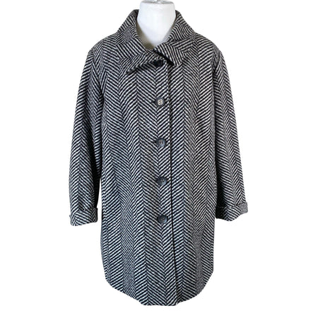 Unisex Kj Brand - Wool coat, size 48 - Gray ()